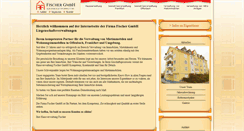 Desktop Screenshot of hausverwaltung-fischer.com
