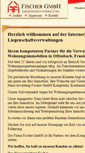 Mobile Screenshot of hausverwaltung-fischer.com